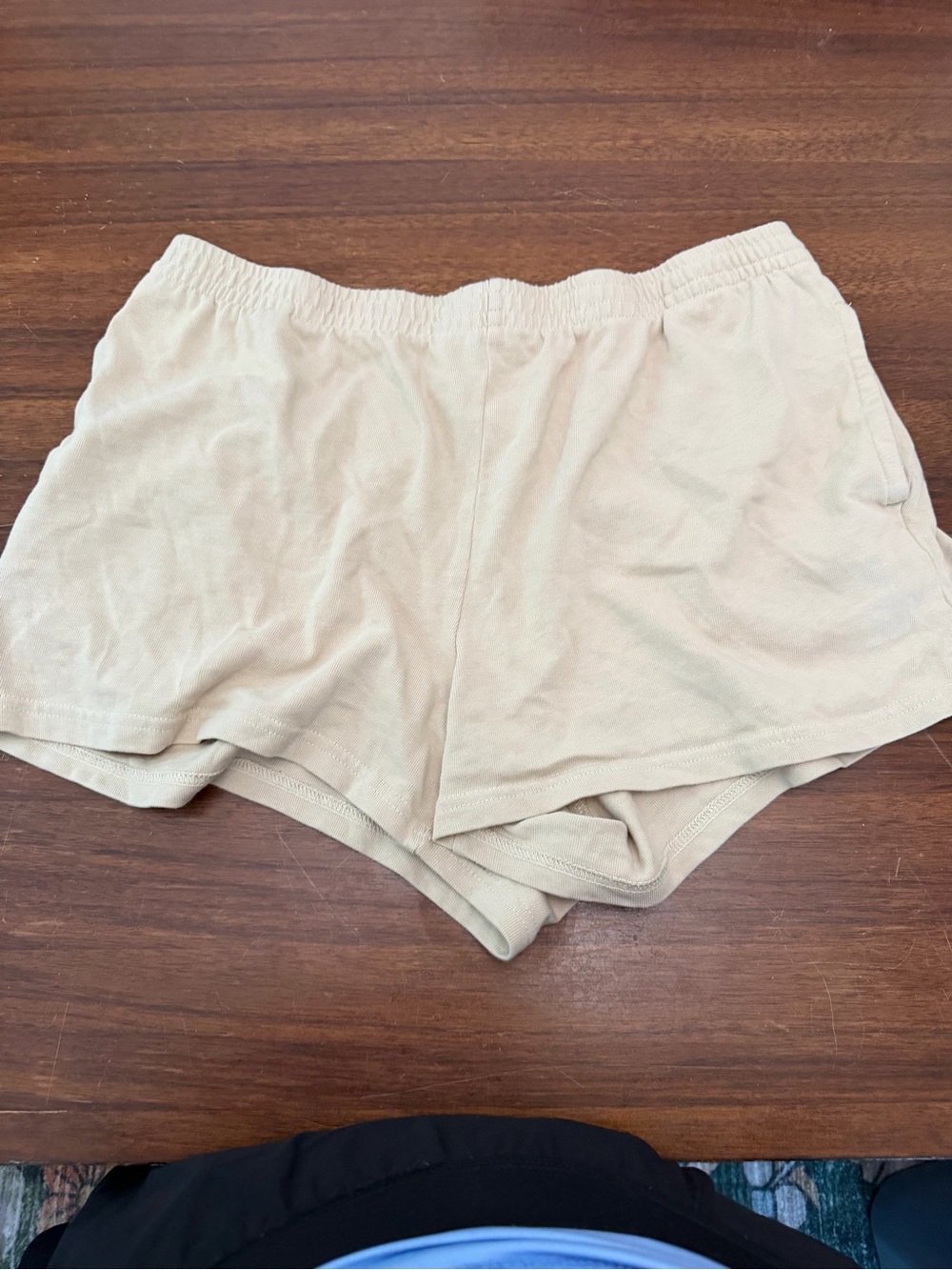 wild fable Tan High-Waist Casual Lounge Shorts